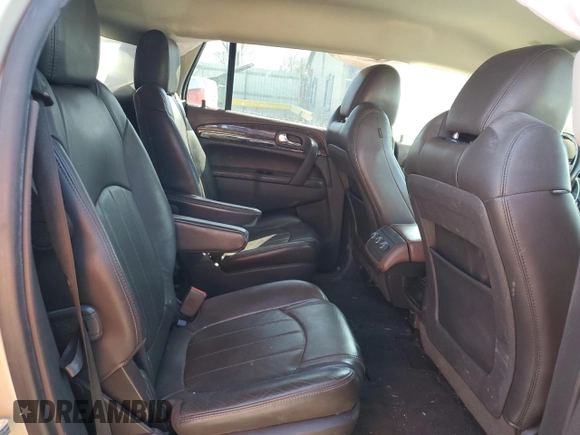 2014 Buick Enclave Leather with VIN 5GAKVBKD6EJ368384, listed as a Copart auction lot 48635855 with 202,879 mi miles and Salvage Title. Bid and sale history available at DreamBid. Image 12.