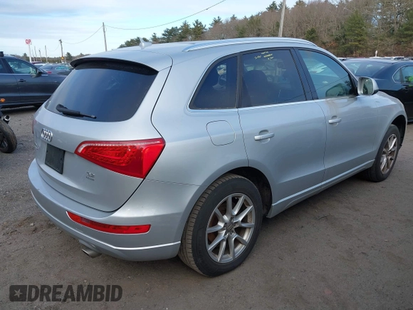 2009 Audi Q5 Premium Plus with VIN WA1KK78R99A020764, listed as a IAAI auction lot 41280564 with 168,583 mi miles and . Bid and sale history available at DreamBid. Image 4.