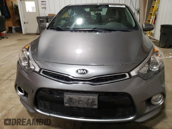 2016 Kia Forte EX with VIN KNAFX6A81G5649992, listed as a Copart auction lot 54097445 with 55,450 mi miles and Clean Title. Bid and sale history available at DreamBid. Image 5.