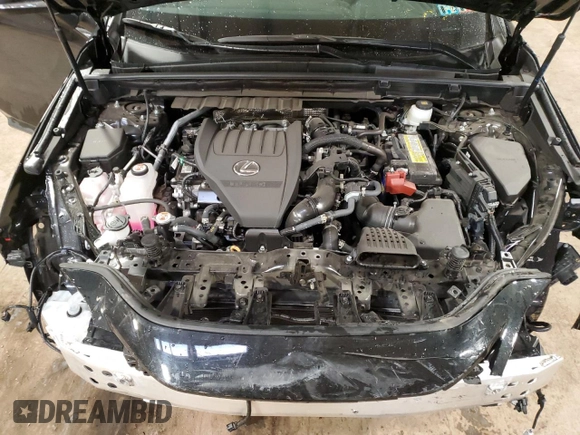 2025 Lexus NX with VIN 2T2GGCEZ5SC066356, listed as a Copart auction lot 47031765 with 3,235 mi miles and Salvage Title. Bid and sale history available at carsss.com. Image 12.