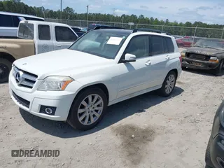 2012 Mercedes-Benz GLK with VIN WDCGG5GB4CF877097, listed as a IAAI auction lot 42127733 with Not Provided miles. Bid and sale history available at carsss.com. Image 2.