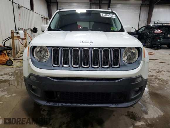 2015 Jeep Renegade Latitude with VIN ZACCJBBT5FPB24782, listed as a Copart auction lot 51709555 with 103,387 mi miles and Clean Title. Bid and sale history available at DreamBid. Image 5.