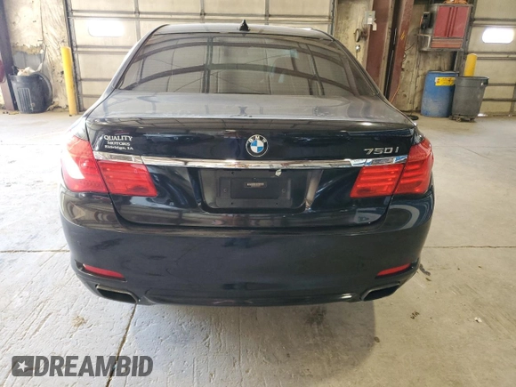 2012 BMW 7 Series 750i xDrive with VIN WBAKC6C56CC396851, listed as a Copart auction lot 64007085 with 149,218 mi miles and Clean title. Bid and sale history available at DreamBid. Image 6.