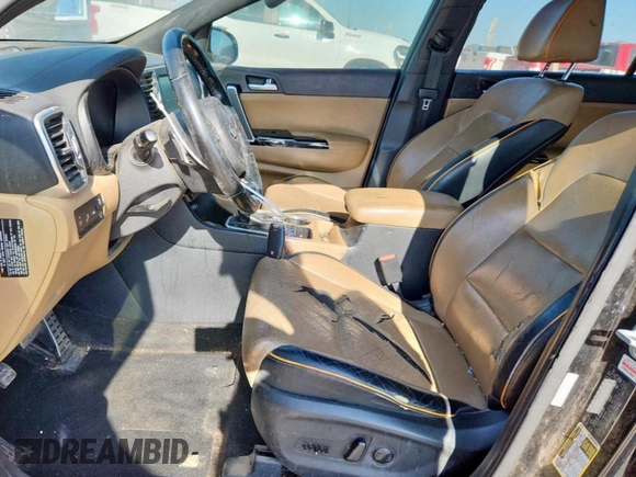 2017 Kia Sportage SX Turbo with VIN KNDPR3A68H7264742, listed as a Copart auction lot 61064405 with 189,812 mi miles and Clean title. Bid and sale history available at DreamBid. Image 7.
