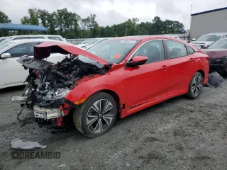 2016 Honda Civic EX-T с VIN 2HGFC1F38GH632955, выставлен на аукционе Copart как лот 59884575 с пробегом Не указан миль и Списание • Salvage title. История ставок и продаж доступна на DreamBid. Изображение 1.