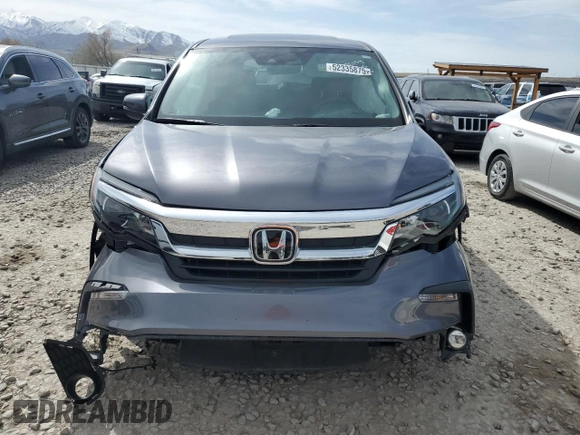 2021 Honda Pilot EX-L with VIN 5FNYF6H5XMB092939, listed as a Copart auction lot 52335875 with 19,981 mi miles and Salvage title. Bid and sale history available at DreamBid. Image 5.