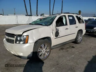 2013 Chevrolet Tahoe LTZ с VIN 1GNSCCE00DR163511, выставлен на аукционе Copart как лот 85811144 с пробегом Не указан миль и Списание • Salvage title. История ставок и продаж доступна на DreamBid. Изображение 1.