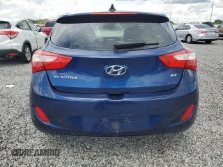 2013 Hyundai Elantra GT with VIN KMHD35LE3DU106191, listed as a Copart auction lot 74074794 with 0 mi miles and Salvage Title. Bid and sale history available at carsss.com. Image 6.