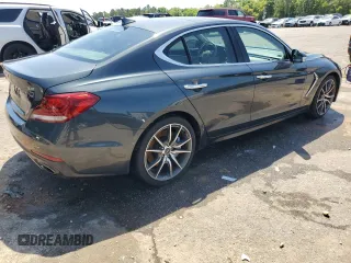 2019 Genesis G70 Advanced z VIN KMTG34LE1KU012157, wystawiony jako Copart lot #52313255 z przebiegiem 63 799 mil mil oraz Szkoda całkowita • Salvage title. Historia ofert i sprzedaży dostępna na DreamBid. Obrazek 3.