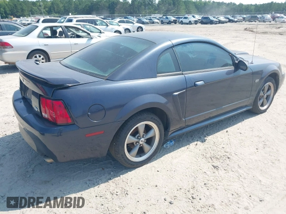 2002 Ford Mustang GT Deluxe with VIN 1FAFP42X72F103381, listed as a IAAI auction lot 42574958 with 187,018 mi miles and . Bid and sale history available at DreamBid. Image 4.