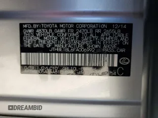 2015 Lexus GS 350 z VIN JTHBE1BL6FA006992, wystawiony jako Copart lot #55948785 z przebiegiem 128 022 mil mil oraz Szkoda całkowita • Salvage title. Historia ofert i sprzedaży dostępna na DreamBid. Obrazek 12.