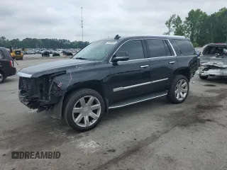 2018 Cadillac Escalade Luxury z VIN 1GYS3BKJ1JR284182, wystawiony jako Copart lot #53338935 z przebiegiem 103 398 mil mil oraz Szkoda całkowita • Salvage title. Historia ofert i sprzedaży dostępna na DreamBid. Obrazek 1.