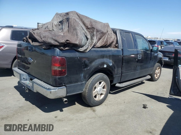 2004 Ford F-150 XLT with VIN 1FTRX12554FA18594, listed as a Copart auction lot 72337534 with 0 mi miles and Salvage Title. Bid and sale history available at carsss.com. Image 3.