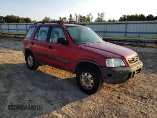 2001 Honda CR-V LX with VIN JHLRD174X1S014815, listed as a Copart auction lot 75460654 with 221,392 mi miles and Salvage Title. Bid and sale history available at carsss.com. Image 12.