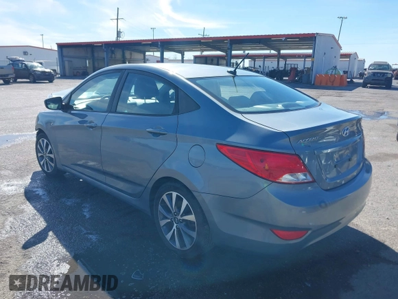 2017 Hyundai Accent SE with VIN KMHCT4AE3HU373698, listed as a IAAI auction lot 41817336 with 1 mi miles. Bid and sale history available at carsss.com. Image 3.