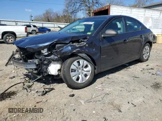 2014 Chevrolet Cruze LS with VIN 1G1PA5SHXE7464187, listed as a Copart auction lot 50256475 with 135,425 mi miles and Salvage Title. Bid and sale history available at carsss.com. Image 1.