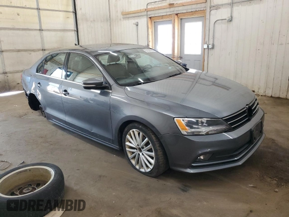 2015 Volkswagen Jetta SE with VIN 3VWD17AJ8FM229267, listed as a Copart auction lot 52338745 with 99,715 mi miles and Non repairable. Bid and sale history available at DreamBid. Image 4.