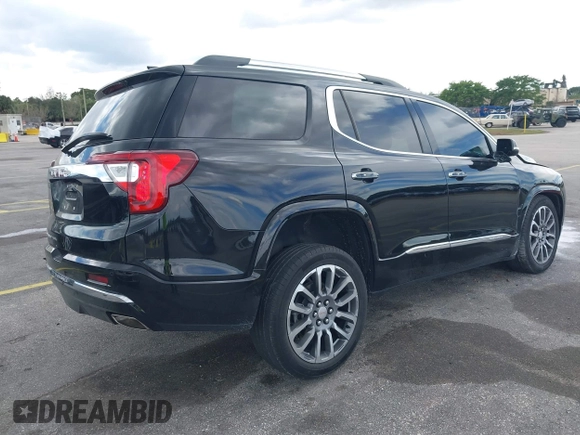 2022 GMC Acadia Denali with VIN 1GKKNPLS2NZ145029, listed as a IAAI auction lot 41689533 with 20,097 mi miles. Bid and sale history available at carsss.com. Image 4.