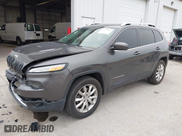 2014 Jeep Cherokee Limited z VIN 1C4PJMDB2EW182111, wystawiony jako IAAI lot #42179182 z przebiegiem 156 257 mil mil oraz . Historia ofert i sprzedaży dostępna na DreamBid. Obrazek 17.