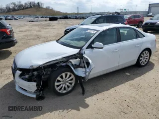 2012 Audi A4 Premium с VIN WAUBFAFLXCN020355, выставлен на аукционе Copart как лот 54572735 с пробегом 65 575 миль миль и Списание • Salvage title. История ставок и продаж доступна на DreamBid. Изображение 1.