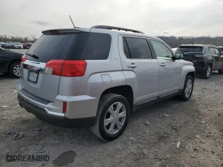 2017 GMC Terrain SLE with VIN 2GKALNEK6H6165352, listed as a Copart auction lot 50491275 with 101,737 mi miles and Salvage Title. Bid and sale history available at carsss.com. Image 3.