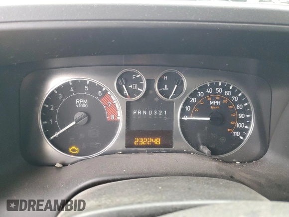 2007 Hummer H3 SUV with VIN 5GTDN13E678230050, listed as a Copart auction lot 41589475 with 232,248 mi miles and Clean Title. Bid and sale history available at DreamBid. Image 9.