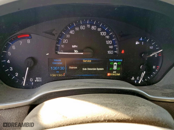 2014 Cadillac SRX Luxury Collection with VIN 3GYFNBE37ES549408, listed as a Copart auction lot 50032765 with 136,130 mi miles and Salvage Title. Bid and sale history available at carsss.com. Image 9.