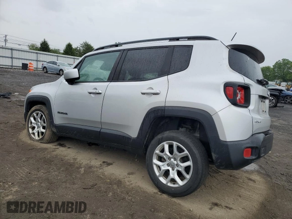 2017 Jeep Renegade Altitude with VIN ZACCJBBB0HPE84035, listed as a Copart auction lot 57789515 with 53,458 mi miles and Salvage title. Bid and sale history available at DreamBid. Image 2.