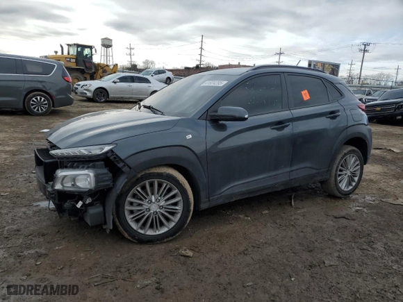 2019 Hyundai Kona SEL with VIN KM8K2CAA5KU251194, listed as a Copart auction lot 41824295 with 0 mi miles and Salvage Title. Bid and sale history available at carsss.com. Image 1.