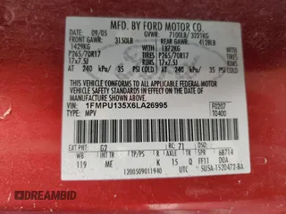 2006 Ford Expedition XLS with VIN 1FMPU135X6LA26995, listed as a Copart auction lot 41908255 with 230,559 mi miles and Salvage Title. Bid and sale history available at carsss.com. Image 13.