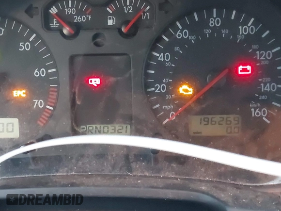 2003 Volkswagen Jetta GL с VIN 3VWRK69M03M161392, выставлен на аукционе IAAI как лот 41850183 с пробегом 196 269 миль миль и . История ставок и продаж доступна на DreamBid. Изображение 7.