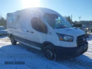 2020 Ford Transit Cargo with VIN 1FTBR1C8XLKA61080, listed as a IAAI auction lot 41191954 with 146,900 mi miles and . Bid and sale history available at DreamBid. Image 1.