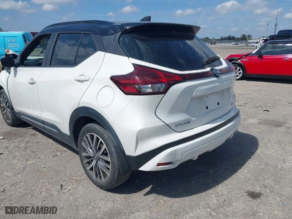 2021 Nissan Kicks SR with VIN 3N1CP5DV1ML474465, listed as a IAAI auction lot 41646306 with 36,518 mi miles. Bid and sale history available at carsss.com. Image 3.