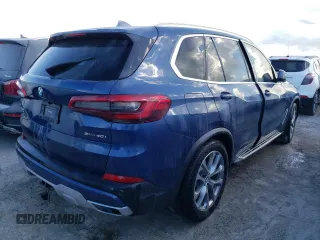 2020 BMW X5 sDrive40i with VIN 5UXCR4C03L9B19488, listed as a Copart auction lot 62102312 with 0 mi miles. Bid and sale history available at carsss.com. Image 4.