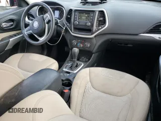 2018 Jeep Cherokee Latitude with VIN 1C4PJLCB5JD605782, listed as a Copart auction lot 51255005 with 56,077 mi miles and Salvage Title. Bid and sale history available at carsss.com. Image 8.