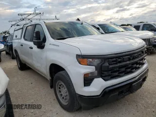 2023 Chevrolet Silverado 1500 with VIN 3GCPDAEK4PG305607, listed as a Copart auction lot 48935655 with 10,480 mi miles and Salvage Title. Bid and sale history available at DreamBid. Image 4.