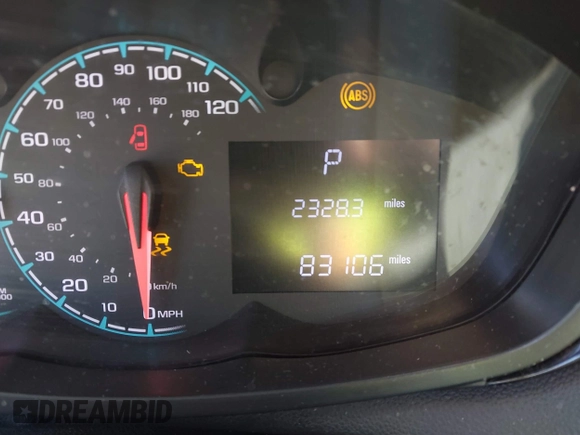 2020 Chevrolet Spark LS with VIN KL8CB6SA3LC474441, listed as a IAAI auction lot 41613297 with 83,106 mi miles. Bid and sale history available at carsss.com. Image 7.