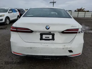 2024 BMW 5 Series 530i with VIN WBA43FJ0XRCS14707, listed as a Copart auction lot 84764324 with 7,409 mi miles and Salvage Title. Bid and sale history available at carsss.com. Image 6.