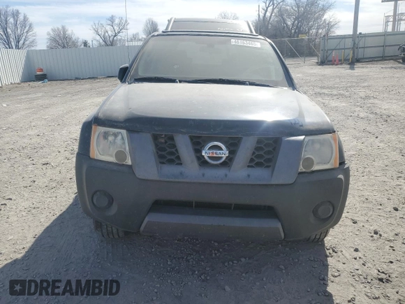 2007 Nissan Xterra SE with VIN 5N1AN08W17C544588, listed as a Copart auction lot 46163465 with 187,732 mi miles and Salvage Title. Bid and sale history available at carsss.com. Image 5.