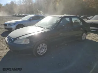 1999 Honda Civic DX with VIN 1HGEJ6623XL002365, listed as a Copart auction lot 78121684 with 226,715 mi miles and Clean Title. Bid and sale history available at carsss.com. Image 1.