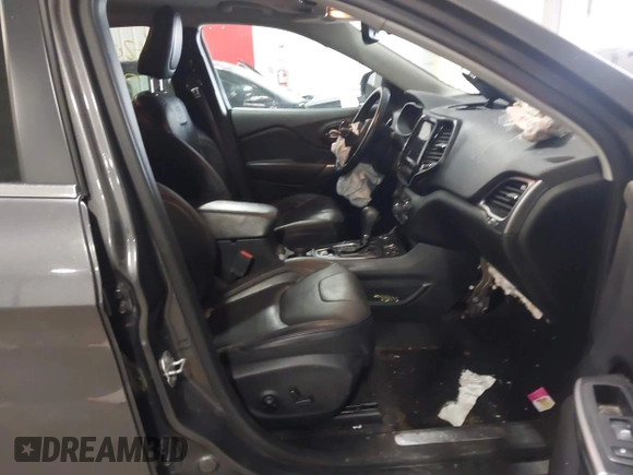 2019 Jeep Cherokee Limited with VIN 1C4PJMDX2KD467412, listed as a IAAI auction lot 42087391 with 106,168 mi miles and . Bid and sale history available at DreamBid. Image 5.