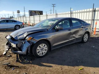 2014 Ford Fusion S with VIN 1FA6P0G77E5383895, listed as a Copart auction lot 42752275 with 122,595 mi miles and Salvage Title. Bid and sale history available at carsss.com. Image 1.