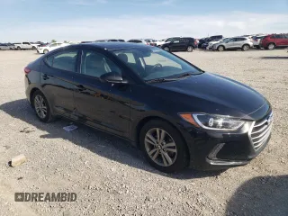 2018 Hyundai Elantra SEL with VIN 5NPD84LF9JH402248, listed as a Copart auction lot 53633005 with 47,578 mi miles and Salvage Title. Bid and sale history available at DreamBid. Image 4.
