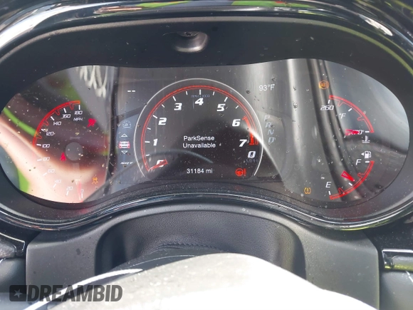 2021 Dodge Durango SRT 392 with VIN 1C4SDJGJ8MC724105, listed as a IAAI auction lot 41883925 with 31,184 mi miles and . Bid and sale history available at DreamBid. Image 7.
