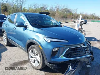 2024 Buick Encore GX Preferred with VIN KL4AMBSLXRB198917, listed as a IAAI auction lot 41155592 with 30,354 mi miles and . Bid and sale history available at DreamBid. Image 1.