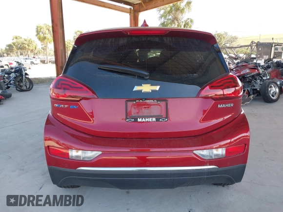 2020 Chevrolet Bolt EV LT z VIN 1G1FY6S01L4136064, wystawiony jako IAAI lot #41566555 z przebiegiem 52 995 mil mil oraz . Historia ofert i sprzedaży dostępna na DreamBid. Obrazek 16.