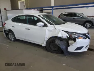 2018 Nissan Sentra S with VIN 3N1AB7AP7JY221916, listed as a Copart auction lot 55663295 with 107,886 mi miles and Salvage Title. Bid and sale history available at DreamBid. Image 4.