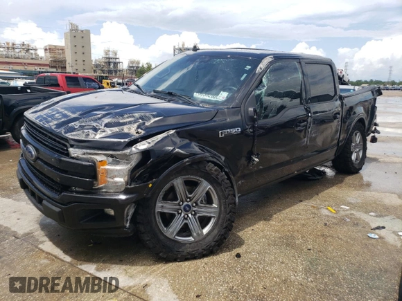 2019 Ford F-150 XL with VIN 1FTEW1CP0KFA68933, listed as a Copart auction lot 58532805 with Not provided miles and Salvage title. Bid and sale history available at DreamBid. Image 1.