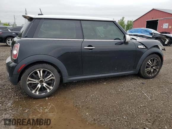 2012 MINI Hardtop S with VIN WMWSV3C57CTY25391, listed as a Copart auction lot 59684835 with 217,246 mi miles and Salvage title. Bid and sale history available at DreamBid. Image 3.