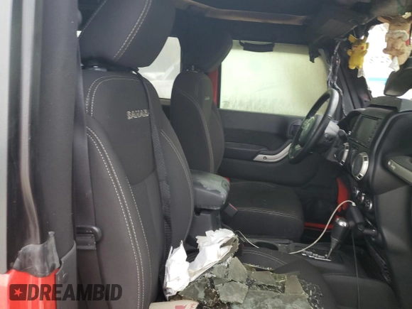 2017 Jeep Wrangler Altitude z VIN 1C4GJWBG8HL617598, wystawiony jako Copart lot #85319514 z przebiegiem Nie podano mil oraz Nie do naprawy • Non repairable. Historia ofert i sprzedaży dostępna na DreamBid. Obrazek 10.